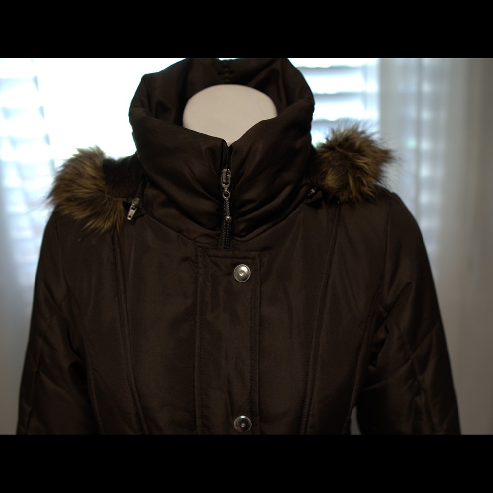 Women's d.e.t.a.i.l.s Faux-Fur Hood Jacket